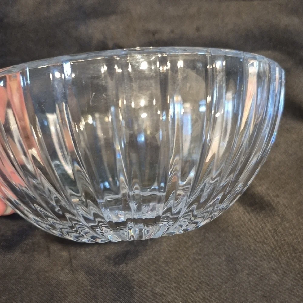 Waterford Marquis Palladia Elegant Clear Crystal Glass Bowl 5.5 Inches
